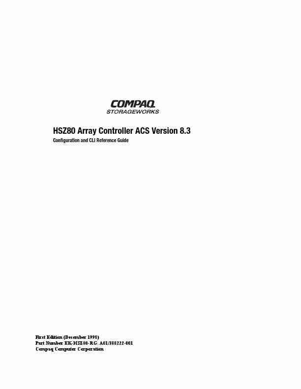 Compaq Network Card HSZ80-page_pdf